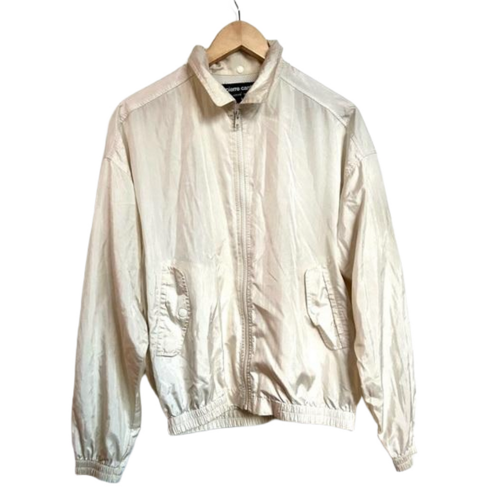 Pierre Cardin vintage Zip Up Jacket Lightweight bomber style oversized casual L